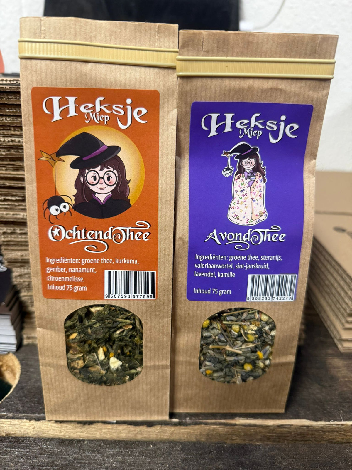 Heksje Miep's dag pakket